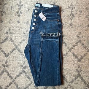 Loft High Rise Curvy Skinny